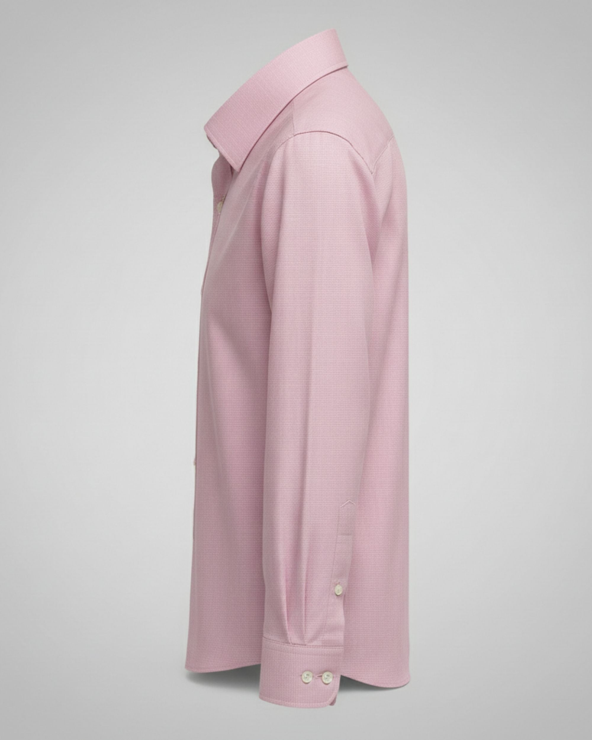 Long Sleeve Regular Light Pink Oxford Shirt