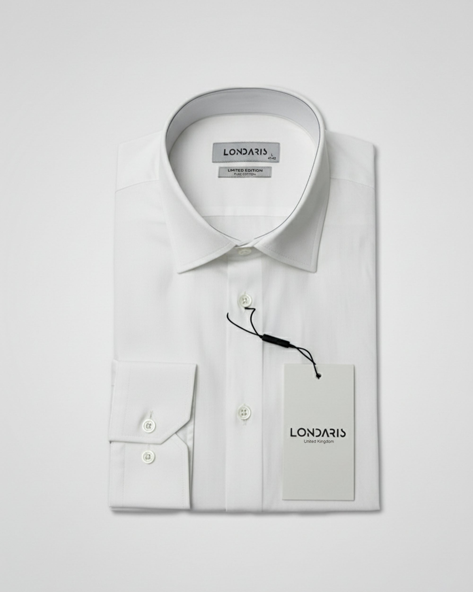 Long Sleeve Dark Ecru Satin Shirt