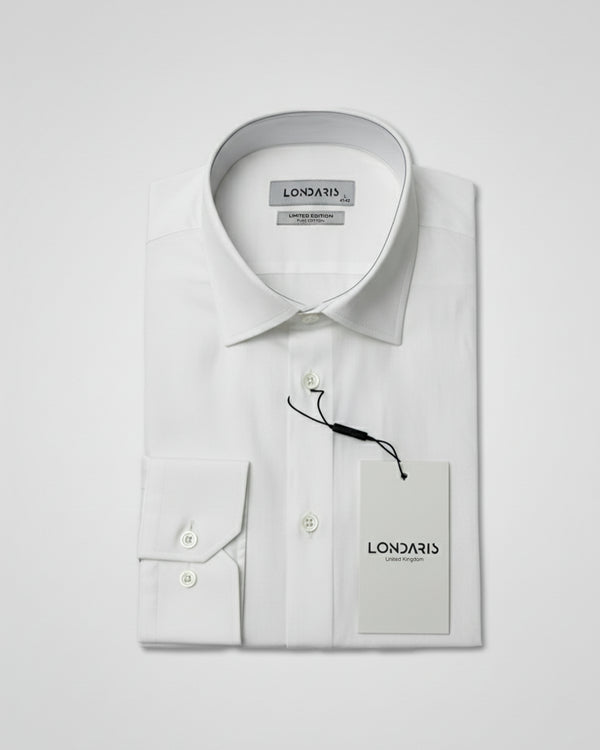 Long Sleeve Dark Ecru Satin Shirt