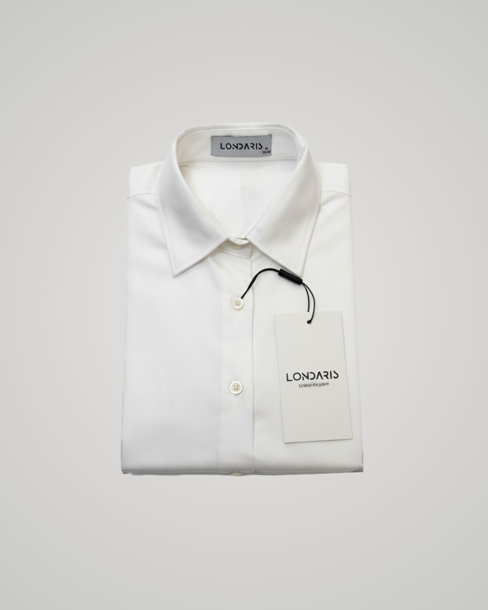 Long Sleeve Ecru Twill Shirt