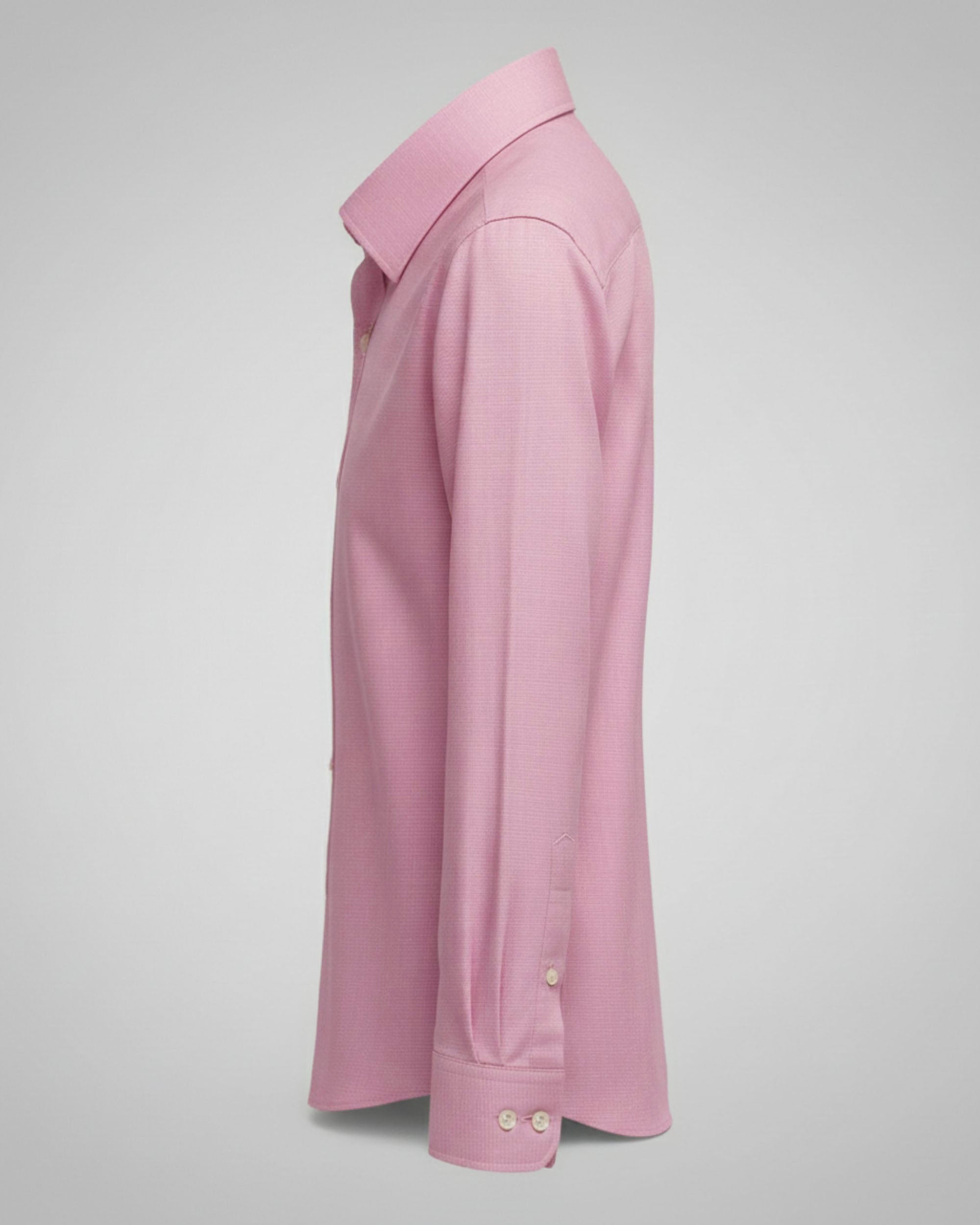 Long Sleeve Dusty Rose Poplin Shirt