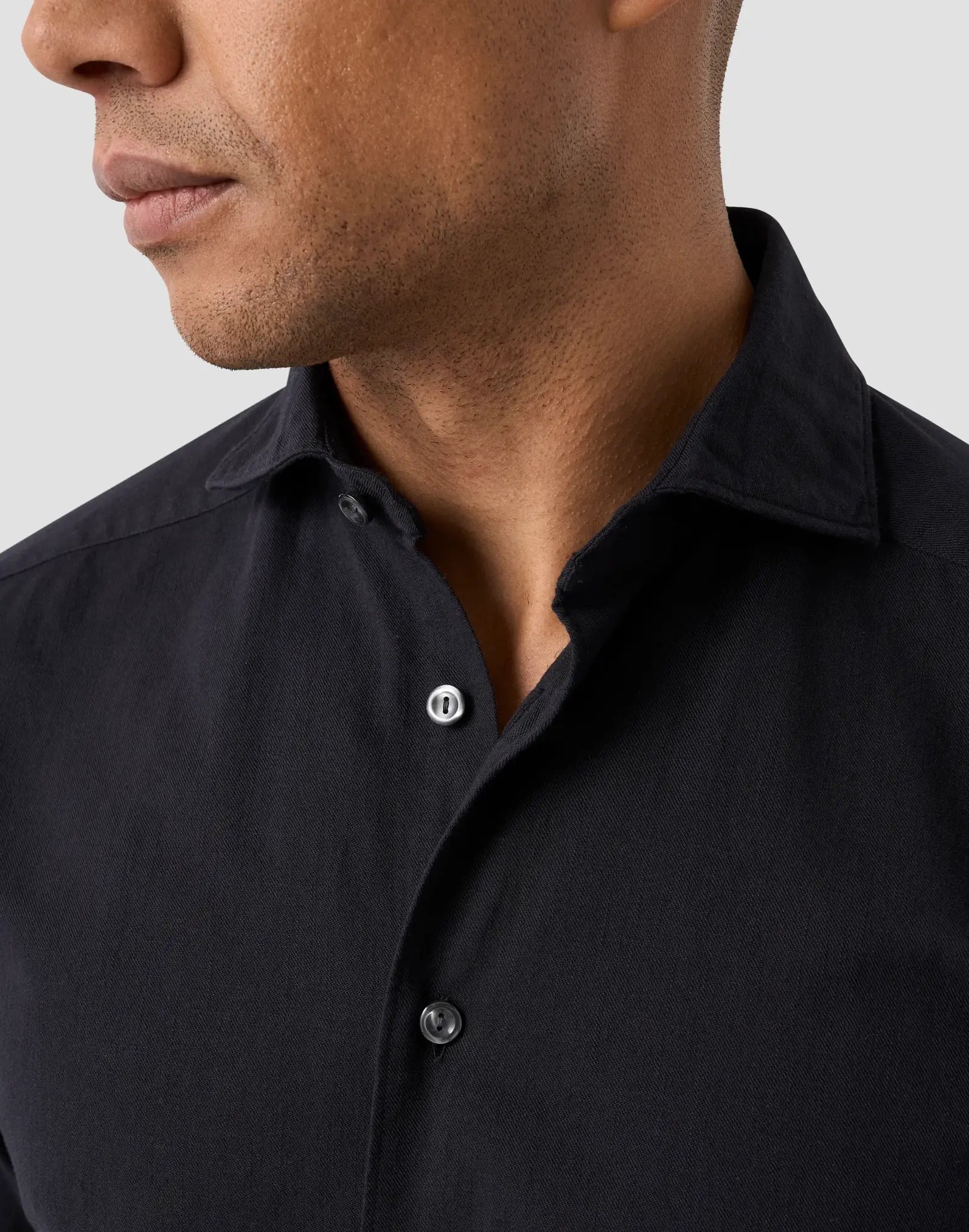 Black Denim Shirt