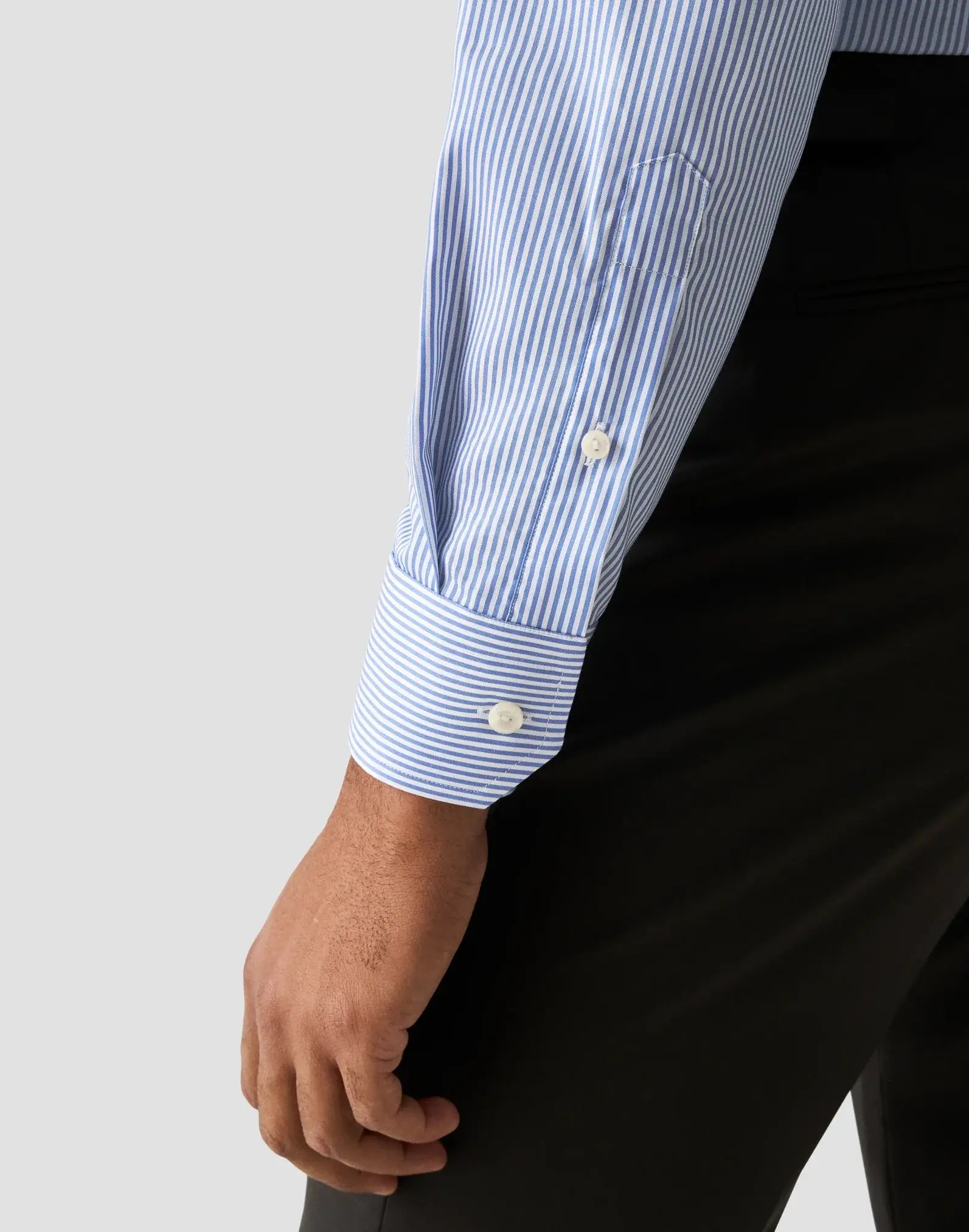 Fine Striped Twill Shirt