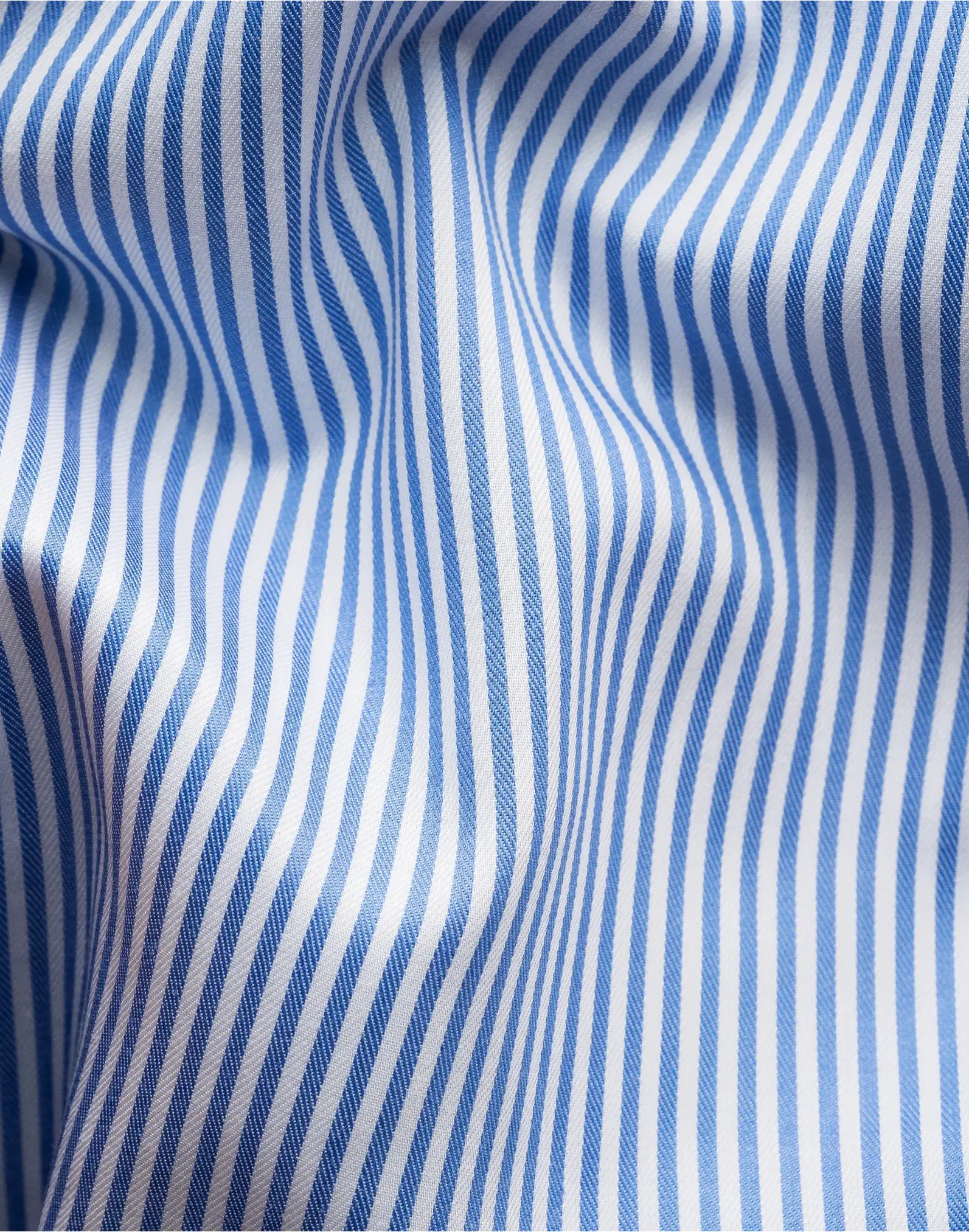 Fine Striped Twill Shirt