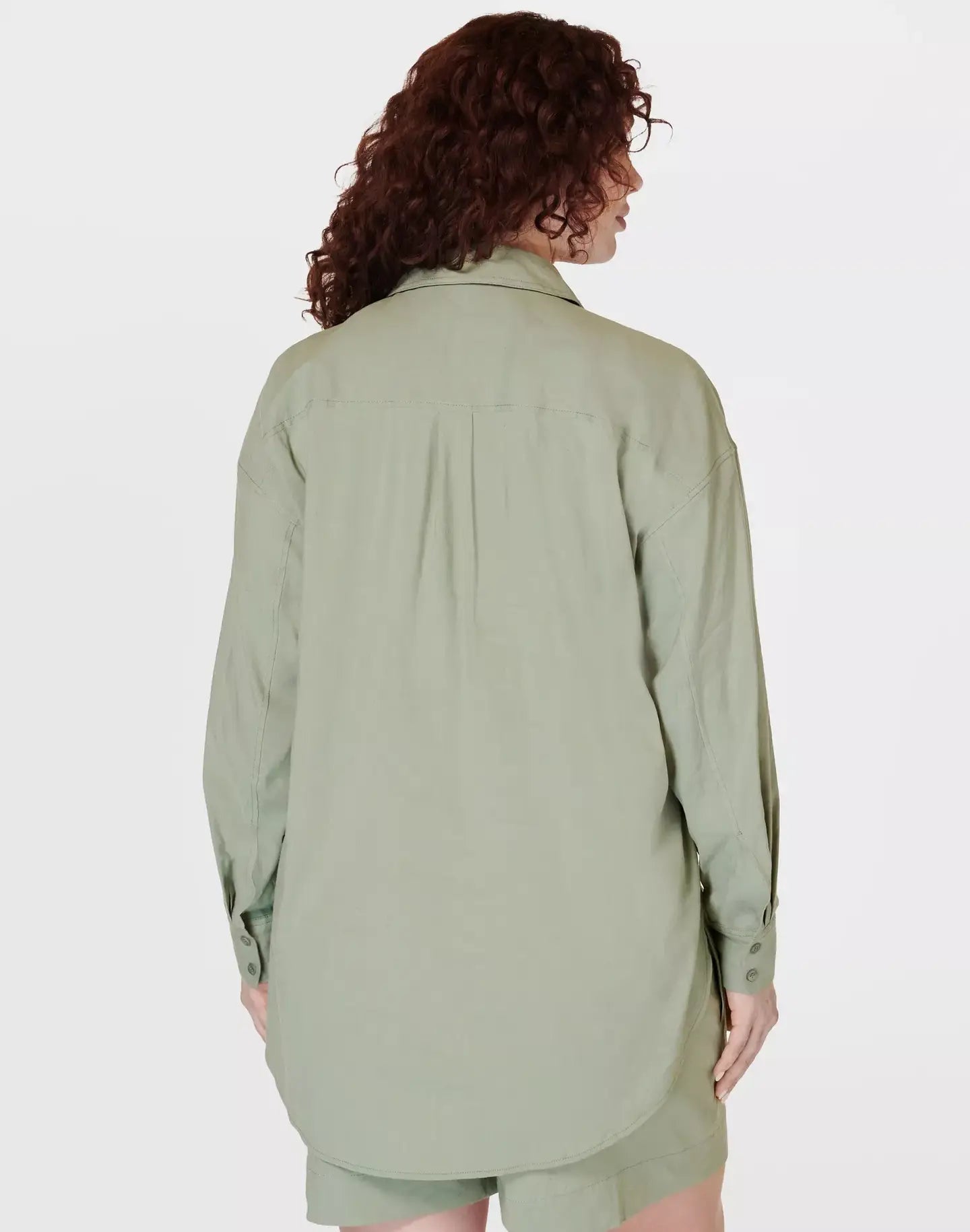 Summer Stretch Linen Utility Shirt